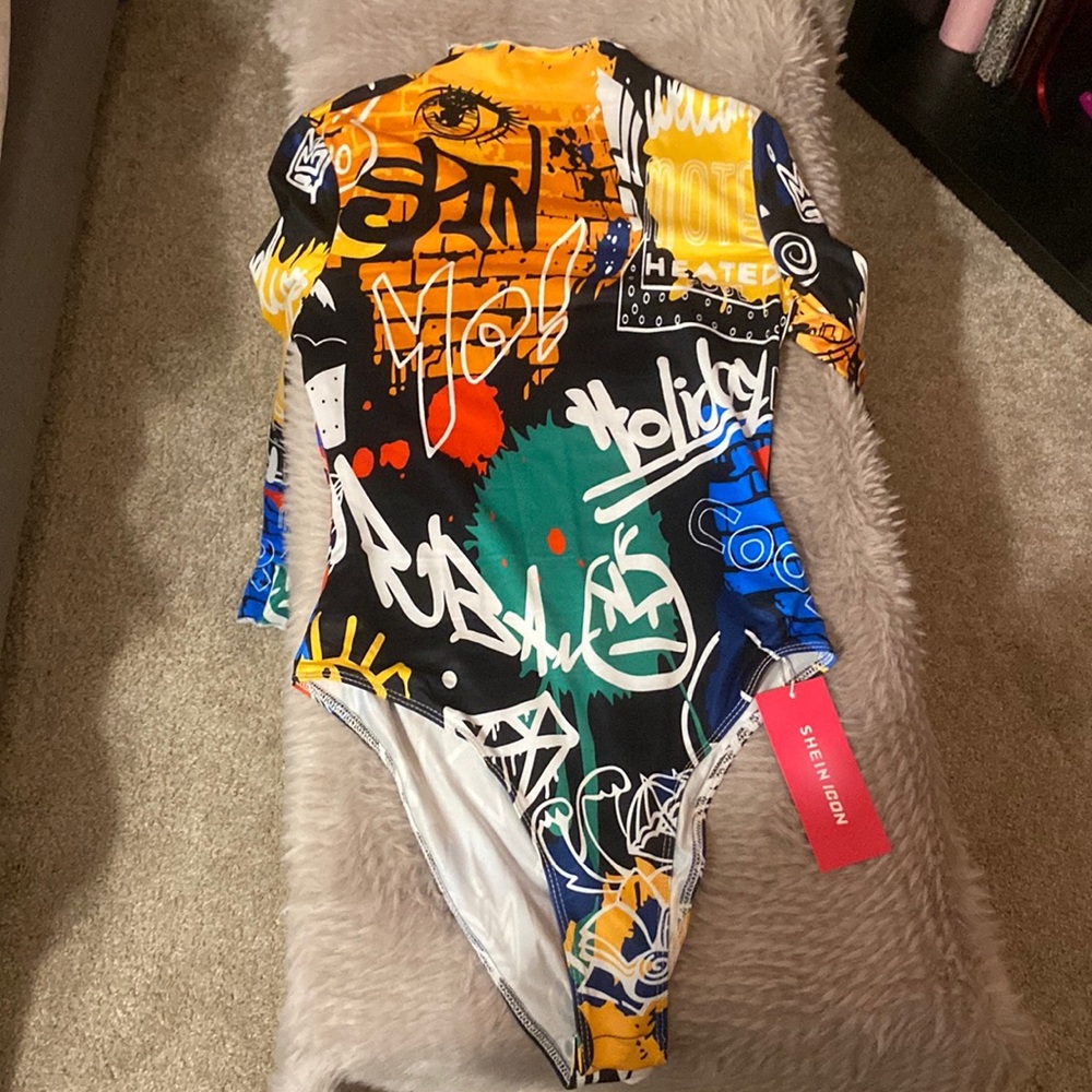 Bodysuit, multicolor